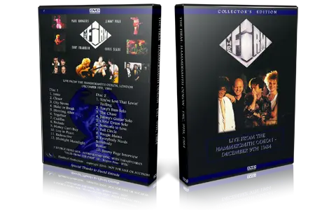 Artwork Cover of The Firm 1984-12-09 DVD London Proshot