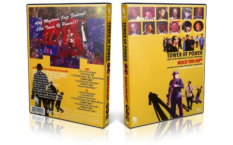 Artwork Cover of Tower of Power 2006-07-12 DVD Montreux Proshot