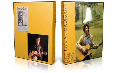 Artwork Cover of Townes Van Zandt 1990-09-22 DVD Melbourne Audience