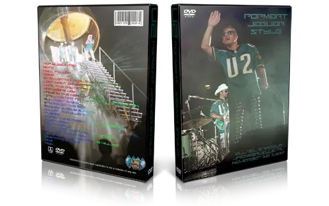 Artwork Cover of U2 1997-11-12 DVD Jacksonville Audience
