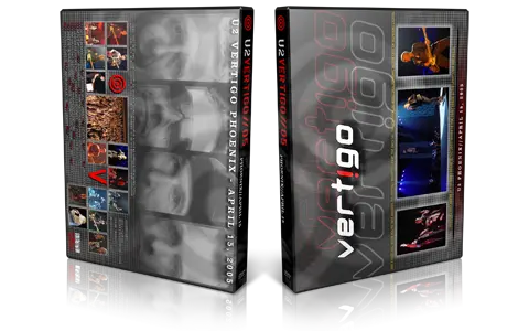 Artwork Cover of U2 2005-04-15 DVD Glendale Audience
