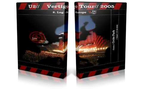 Artwork Cover of U2 2005-06-27 DVD Dublin Audience