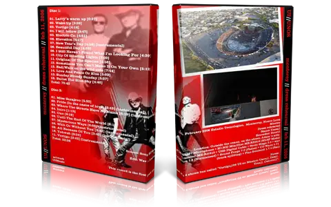 Artwork Cover of U2 2006-02-11 DVD Monterrey Audience