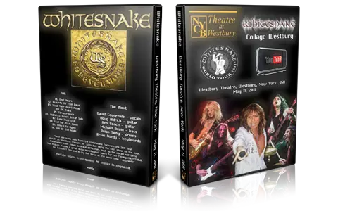 Artwork Cover of Whitesnake 2011-05-11 DVD New York Audience