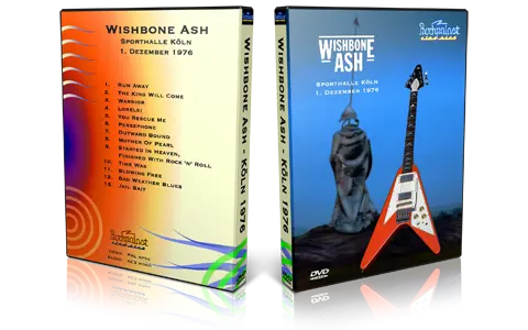 Artwork Cover of Wishbone Ash 1976-12-01 DVD Cologne Proshot