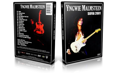 Artwork Cover of Yngwie Malmsteen 2001-05-21 DVD Sofia Proshot