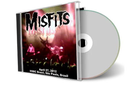 Artwork Cover of Misfits 2012-04-27 CD Sao Paulo Audience