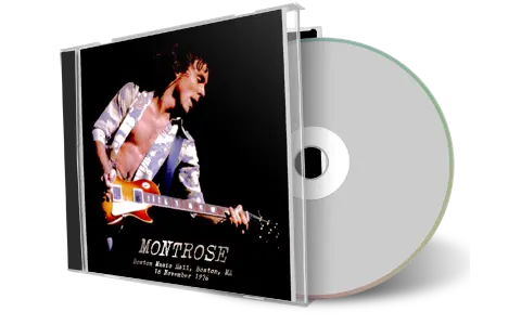 Artwork Cover of Montrose 1976-11-18 CD Boston Audience