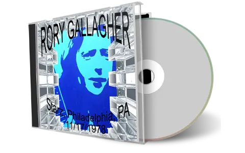 Artwork Cover of Rory Gallagher 1978-11-17 CD Philadelphia Soundboard