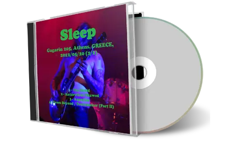 Artwork Cover of Sleep 2012-05-20 CD Athens Audience