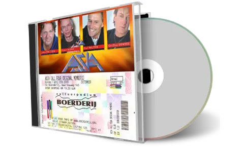 Artwork Cover of Asia 2009-04-07 CD Zoetermeer Audience