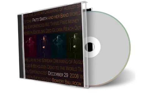 Artwork Cover of Patti Smith 2008-12-29 CD New York City Audience