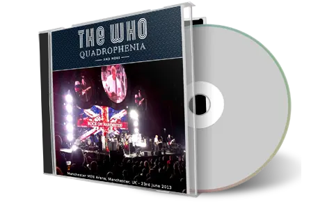 Artwork Cover of The Who 2013-06-23 CD Manchester Audience