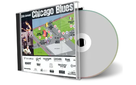 Artwork Cover of Johnny Winter 2008-06-05 CD Chicago Audience
