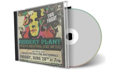 Artwork Cover of Robert Plant 2013-06-28 CD Santa Barbara Audience