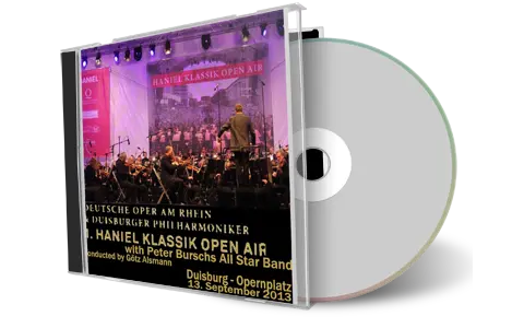 Artwork Cover of Duisburger Philharmoniker 2013-09-13 CD Duisburg Audience