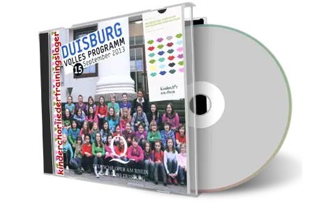 Artwork Cover of Kinderchor der Deutschen Oper am Rhein 2013-09-15 CD Duisburg Audience