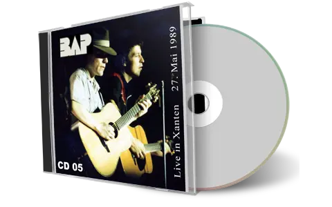 Artwork Cover of BAP 1989-05-27 CD Xanten Audience