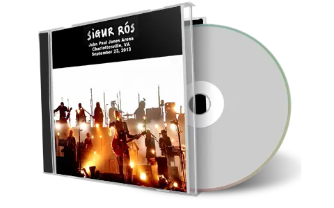 Artwork Cover of Sigur Ros 2013-09-23 CD Charlottesville Audience