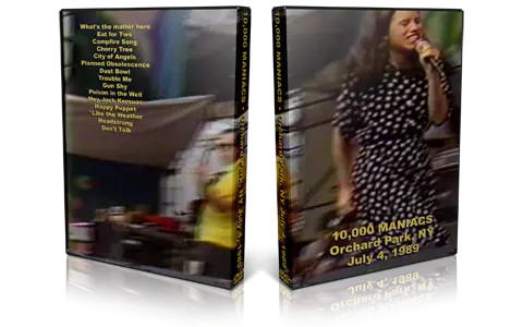 Artwork Cover of 10 000 Maniacs 1989-07-04 DVD Orchard Park Proshot