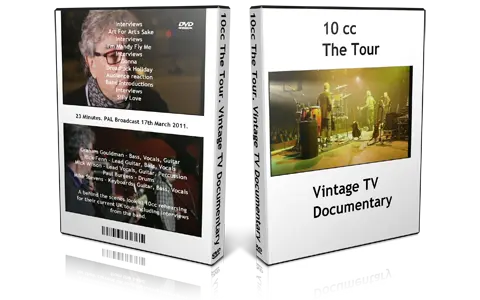 Artwork Cover of 10CC 2011-03-17 DVD Vintage TV Documentary Proshot