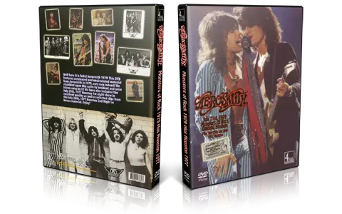 Artwork Cover of Aerosmith 1979-07-21 DVD Oakland Proshot