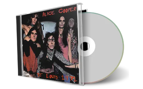 Artwork Cover of Alice Cooper 1971-12-17 CD St Louis Soundboard