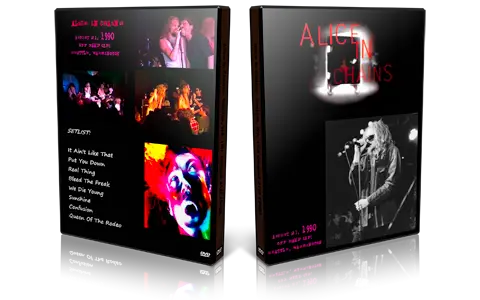Artwork Cover of Alice In Chains 1990-08-21 DVD Seattle Audience