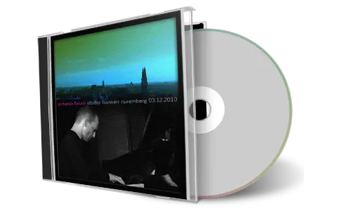 Artwork Cover of Antonio Farao 2010-12-03 CD Suremberg Soundboard