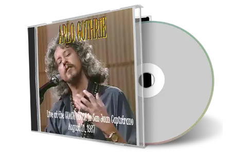 Artwork Cover of Arlo Guthrie 1988-08-21 CD San Juan Capistrano Audience