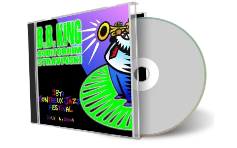 Artwork Cover of BB King 2004-07-06 CD Montreux Soundboard