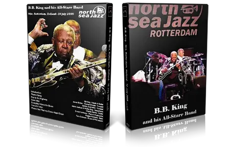 Artwork Cover of BB King 2009-07-10 DVD Rotterdam Proshot