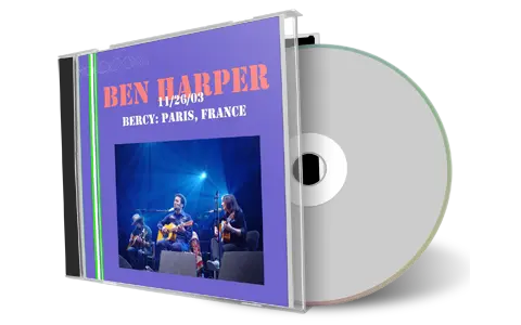 Artwork Cover of Ben Harper 2003-11-26 CD Paris Audience
