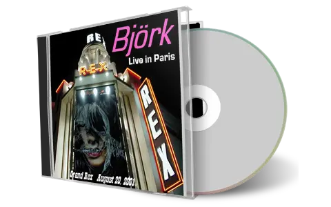 Artwork Cover of Bjork 2001-08-20 CD Paris Audience
