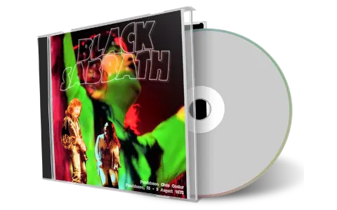Artwork Cover of Black Sabbath 1975-08-03 CD Providence Audience
