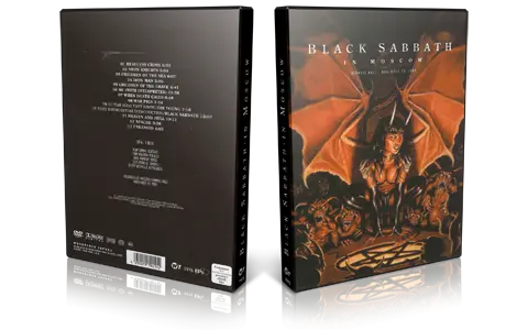 Artwork Cover of Black Sabbath 1989-11-19 DVD Moscow Proshot