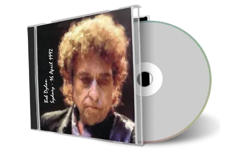 Artwork Cover of Bob Dylan 1992-04-16 CD Sydney Audience