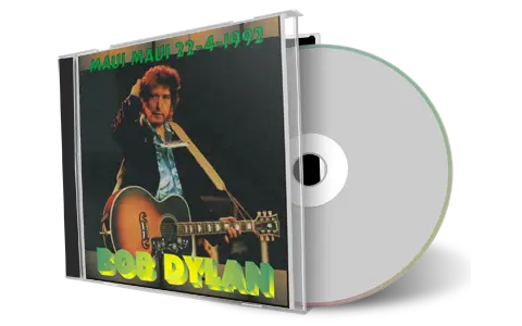 Artwork Cover of Bob Dylan 1992-04-22 CD Maui Audience