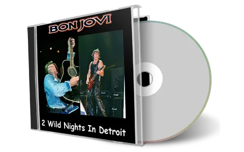 Artwork Cover of Bon Jovi 2001-07-16 CD Detroit Audience
