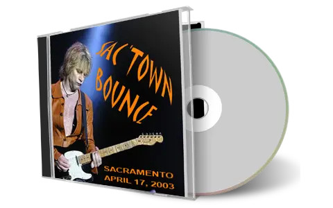Artwork Cover of Bon Jovi 2003-04-17 CD Sacramento Audience