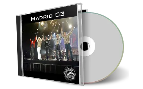 Artwork Cover of Bon Jovi 2003-05-22 CD Madrid Audience