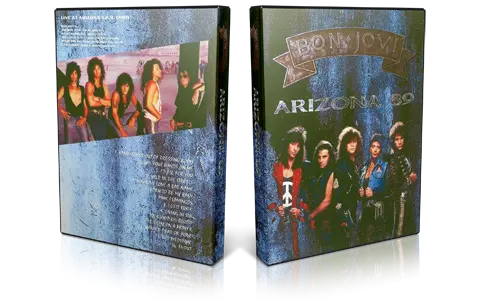 Artwork Cover of Bon Jovi 1989-09-12 DVD Phoenix Proshot