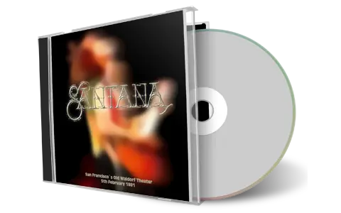 Artwork Cover of Carlos Santana 1981-02-05 CD San Francisco Soundboard
