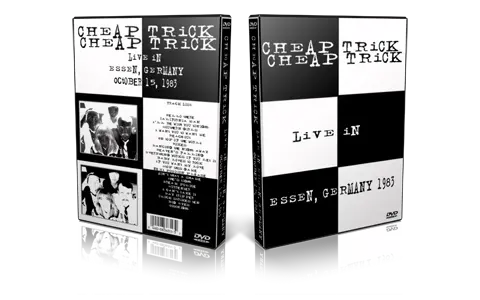 Artwork Cover of Cheap Trick 1983-10-15 DVD Essen Proshot