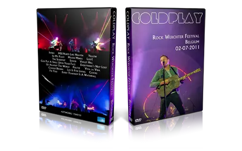 Artwork Cover of Coldplay 2011-07-02 DVD Werchter Proshot