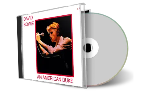 Artwork Cover of David Bowie 1976-03-16 CD Spectrum Arena Audience