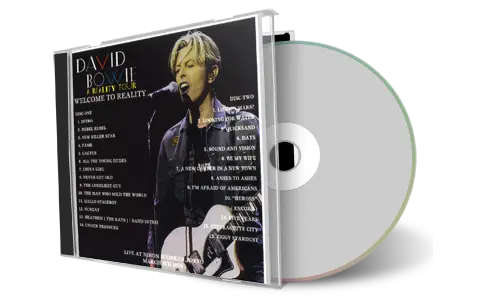 Artwork Cover of David Bowie 2004-03-08 CD Tokyo Soundboard