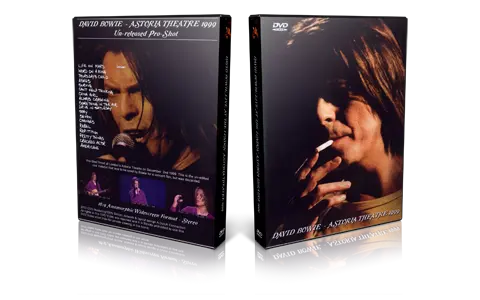 Artwork Cover of David Bowie 1999-12-02 DVD New York City Proshot
