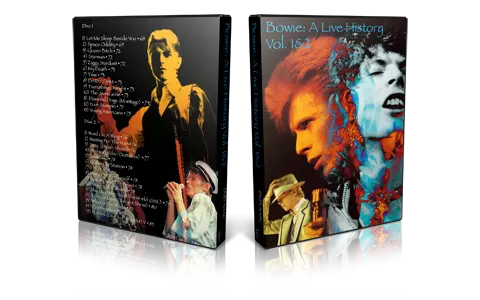 Artwork Cover of David Bowie Compilation DVD Live History Vol 01 Proshot