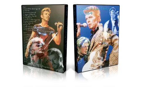 Artwork Cover of David Bowie Compilation DVD Live History Vol 04 Proshot